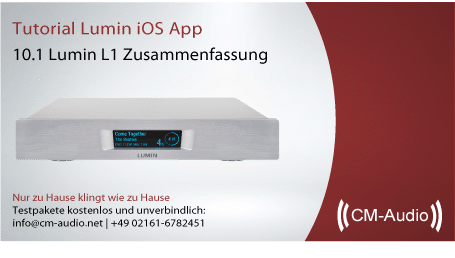 Lumin iOS App Benutzeranleitung 10.1 -  LUMIN L1  Zusammenfassung